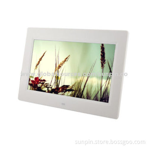 10.1-inch Multifunction Digital Photo Frame with 1,024x600 Resolution